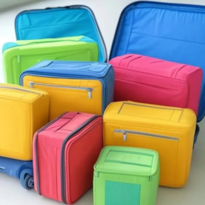 Zestaw kostek pakunkowych ułożonych obok siebie na jasnym tle